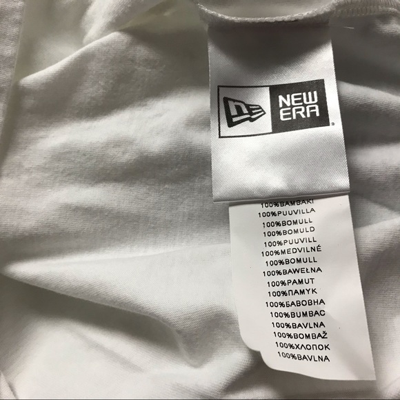 New Era Men’s Longsleeve Tee Shirt Size 2XL White - Picture 6 of 7